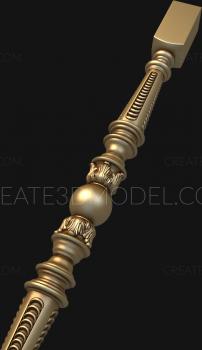Balusters (BL_0536) 3D model for CNC machine